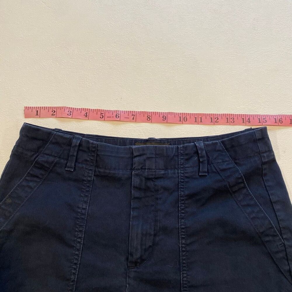 Banana Republic Authentic Chino Shorts Women Size 6 Navy Blue Casual Shorts - Picture 6 of 8